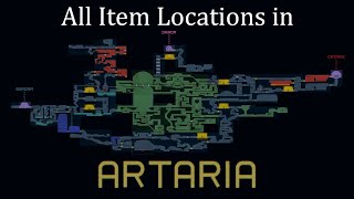 Metroid Dread  Artaria All Items [upl. by Anaimad]