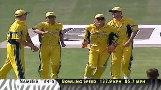 GLENN MCGRATH  BEST SPELL  715  WORLDCUP 2003 MEMORIES HD [upl. by Acirederf]