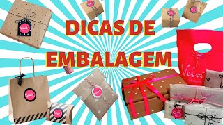 Dicas de EMBALAGEM Como Faço Embalagens para Minha Loja de Maquiagem [upl. by Soinotna151]