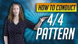 How to Conduct 44 Beat Pattern [upl. by Seidler]