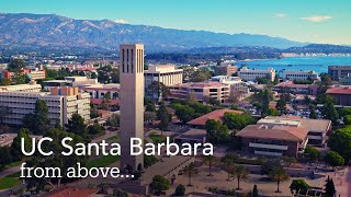 UC Santa Barbara from above [upl. by Beaner]