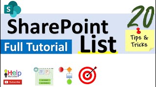 Microsoft Sharepoint Lists  Complete Beginner Tutorial [upl. by Awram]