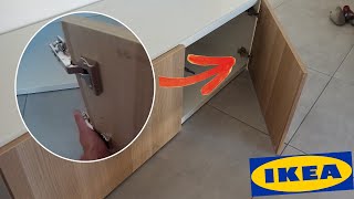 IKEA Installation BESTÅ Door  installer porte [upl. by Lunnete]