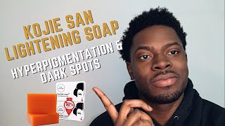 Kojie San Lightening Soap  Hyperpigmentation and Dark Spots [upl. by Kelam]