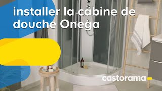 Comment installer la cabine de douche Onega Goodhome  Castorama [upl. by Pernas672]