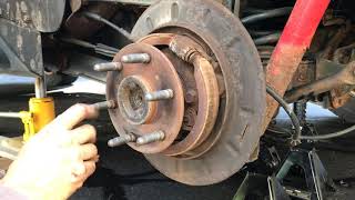 Chevy Avalanche Emergency Brake Adjustment [upl. by Kannan]