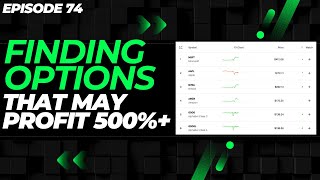 HOW TO FIND 500 OPTION PLAYS FAST UNUSUAL OPTIONS ACTIVITY  EP 36 [upl. by Assirroc832]