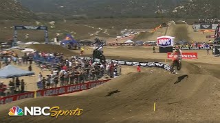 Pro Motocross Round No 1 Fox Raceway I  EXTENDED HIGHLIGHTS  52921  Motorsports on NBC [upl. by Nakah445]