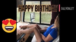 RV Tour Special Birthday tribute video to my Hot wife Gale [upl. by Ikkaj]