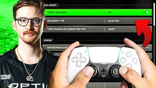 Get PRO AIM in Warzone 17 Secret Controller Settings [upl. by Yekram]