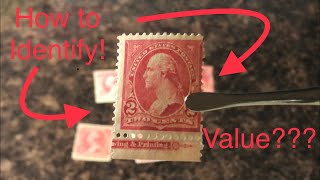 How to Identify 1890’s George Washington Stamp Variations [upl. by Kcirad]