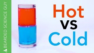 Hot vs Cold Water Experiment Chemistry [upl. by Ynatsed]