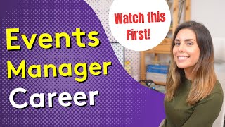 EVENTS MANAGER CAREER  What to Know Before Choosing this Career [upl. by Jaehne]