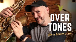 How to Play OVERTONES on Saxophone for a better SOUND [upl. by Nitsraek]