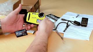 Fuji Guys  FUJIFILM XP90  Unboxing amp Getting Started [upl. by Atsillac]