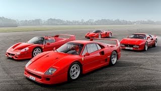 Ferrari Enzo F40 F50 amp 288 GTO  Top Gear [upl. by Aicala]