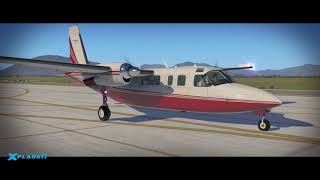 CARENADO 690B TURBO COMMANDER XPLANE 11 [upl. by Amikan971]