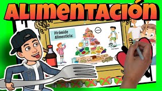 🍎 La ALIMENTACIÓN SALUDABLE 🍎 para NIÑOS de PRIMARIA [upl. by Inafit]