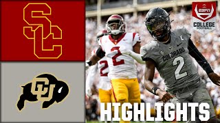 USC Trojans vs Colorado Buffaloes  Full Game Highlights [upl. by Nomrah538]