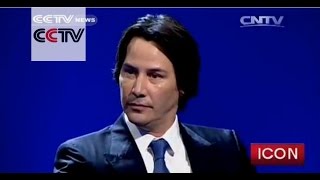 CCTV Icon  An Interview with Keanu Reeves [upl. by Calendre540]