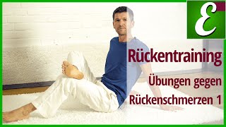 Rückentraining für zuhause ohne Geräte Teil 1 [upl. by Amsirhc]