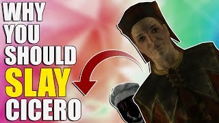 Why You Should Slay Cicero  Hardest Decisions in Skyrim  Elder Scrolls Lore [upl. by Mccallion]