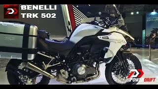 Benelli Trk 502  First Look  PowerDrift [upl. by Abott761]