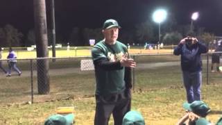 Little League Pregame Speech  quotYour dads a loserquot [upl. by Ethelin]