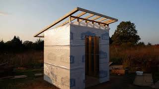 How to Build a Shed  Part 3 Skillion Roof Framing [upl. by Kenzie]