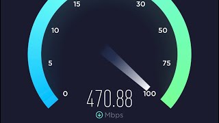 Bell gigabyte internet VS Vidéotron 100 mbps speed test on iPhone X [upl. by Enneire]