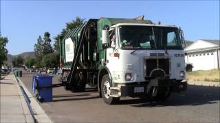 Waste Management Garbage Trucks [upl. by Bortman]