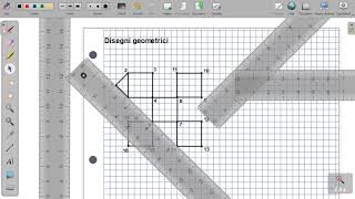 Disegno con righello e fogli a quadretti 3 [upl. by Annekim]