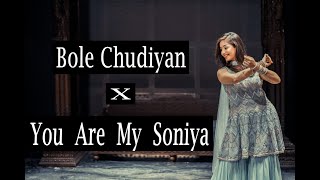 Bole Chudiyan X You Are My Soniya  Wedding Dance For Bride  Wedding Mashup  Nisha  DhadkaN Group [upl. by Athene]