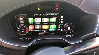 Audi Smartphone Interface  Apple CarPlay and Android Auto  Upgrade [upl. by Nayve]