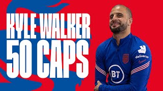 Kyle Walker 50 Caps  quotThe Future for This Team Is Whatever It Wants to Achievequot  England [upl. by Cordula]