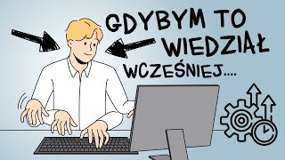 8 ZASAD ZARZĄDZANIA CZASEM  GDYBYM TO WIEDZIAŁ WCZEŚNEJ 1 [upl. by Neeka]