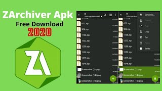 ZArchiver Apk 2020 Free Download Latest Version For Android [upl. by Ycnalc]