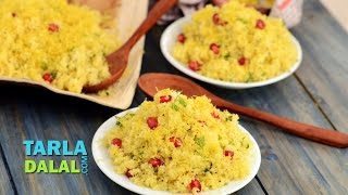 Amiri Khaman Quick and Simple Gujarati Sev Khamani Recipe by Tarla Dalal [upl. by Phillida]