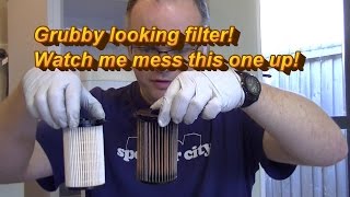 Ford Focus 18TDCi Fuel Filter DIY with a twist [upl. by Northington523]