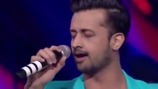 Atif aslam songsmain rang sharbaton katu jaane nakun faya kunatif aslam live performance [upl. by Aidekal876]