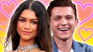 Zendaya and Tom Holland KISS DATING CONFIRMED and CAUGHT on DATE NIGHT [upl. by Dibbell]