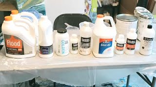 Fluid Art Pouring Mediums  How I Mix My Mediums  Beginner Acrylic Pouring Tutorial [upl. by Rairb]