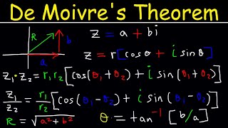 Complex Numbers In Polar  De Moivres Theorem [upl. by Dhaf]