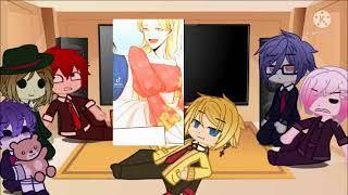 Diabolik lovers react to Yui’s family AU 1 [upl. by Attenad416]