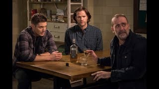 Supernatural 14X13  John Winchester Family Reunion Scene [upl. by Oag]