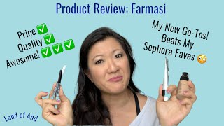 MAKEUP PRODUCT REVIEWS FARMASI [upl. by Mella641]