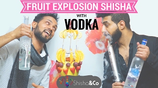 EXOTIC HOOKAH  FRUIT EXPLOSION WITH ALCOHOL  HOW TO [upl. by Esila595]