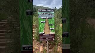 Manitou Incline Stairs Hike [upl. by Kcirdde]