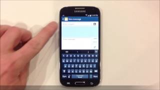 How to Send a Picture Message  Samsung Galaxy [upl. by Warrin]