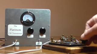 Valve QRP CW  The Platinum Transmitter [upl. by Atilef]